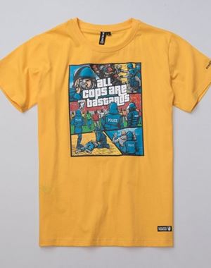 T-shirt Bastards Yellow