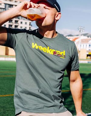 T-shirt "Weekend" Olive