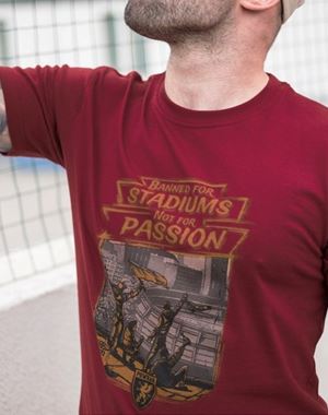 T-shirt Stadium Banned Maroon