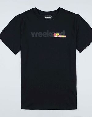 T-shirt "Weekend" Black