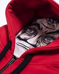Full Face Hoodie La Casa De PGWEAR Rojo