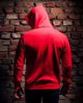 Full Face Hoodie La Casa De PGWEAR Rojo