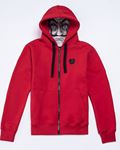 Full Face Hoodie La Casa De PGWEAR Rojo