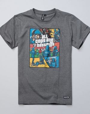 T-shirt Bastards Grey