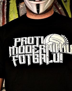 Triko Proti modernímu fotbalu! (černé)