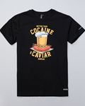 T-shirt Cocaine&Caviar Black