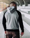Full Face Hoodie "Chaos" Grey