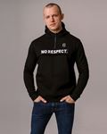 Full Face Hoodie "NO RESPECT" Black