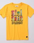T-shirt Colours of Football Yellow