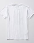 T-shirt Fake Media White