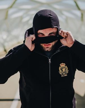 Full Face Hoodie Gold