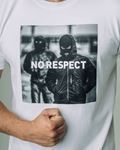 T-shirt NO RESPECT Photoprint White