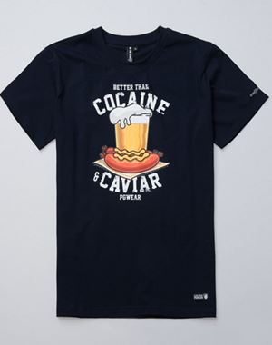 T-shirt Cocaine&Caviar Navy